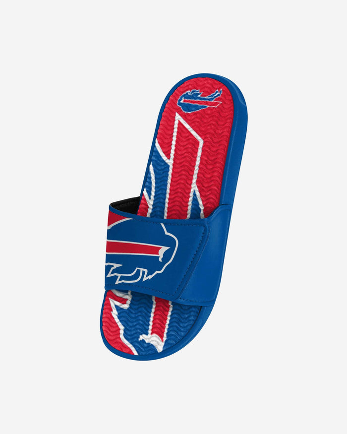 Buffalo Bills Youth Colorblock Big Logo Gel Slide FOCO - FOCO.com