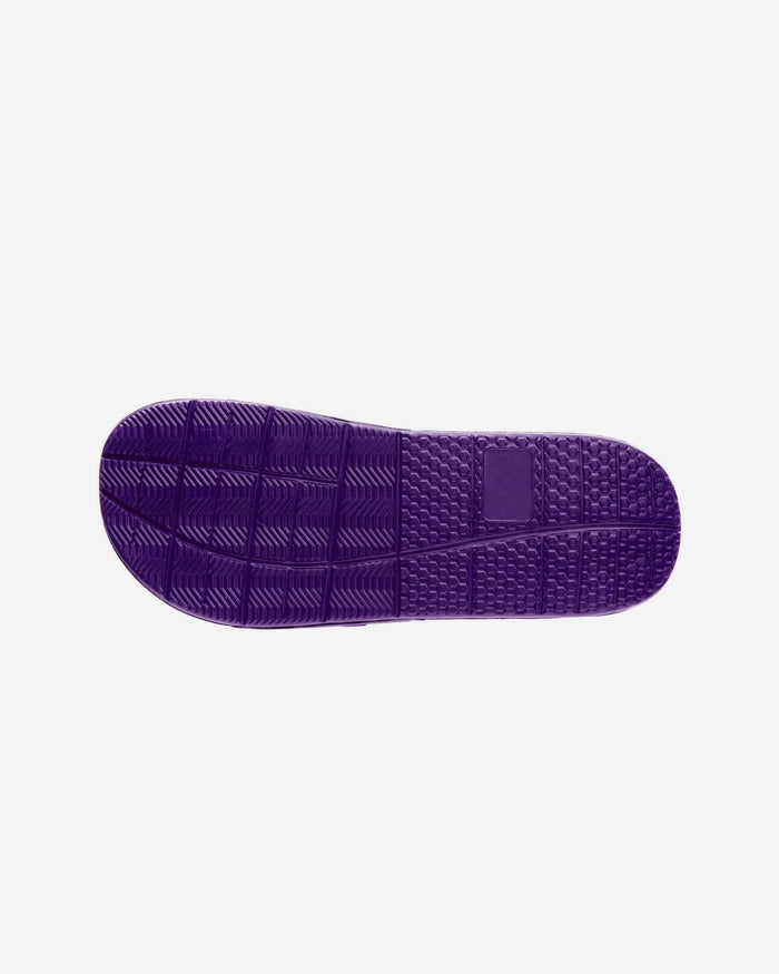 Minnesota Vikings Youth Colorblock Big Logo Gel Slide FOCO - FOCO.com