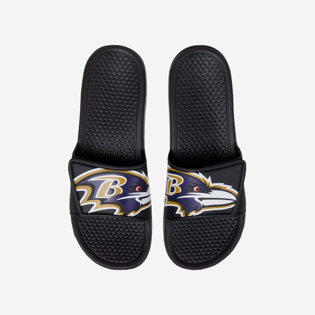 Baltimore Ravens Cropped Big Logo Slide FOCO S - FOCO.com