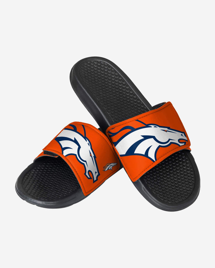 Denver Broncos Cropped Big Logo Slide FOCO - FOCO.com