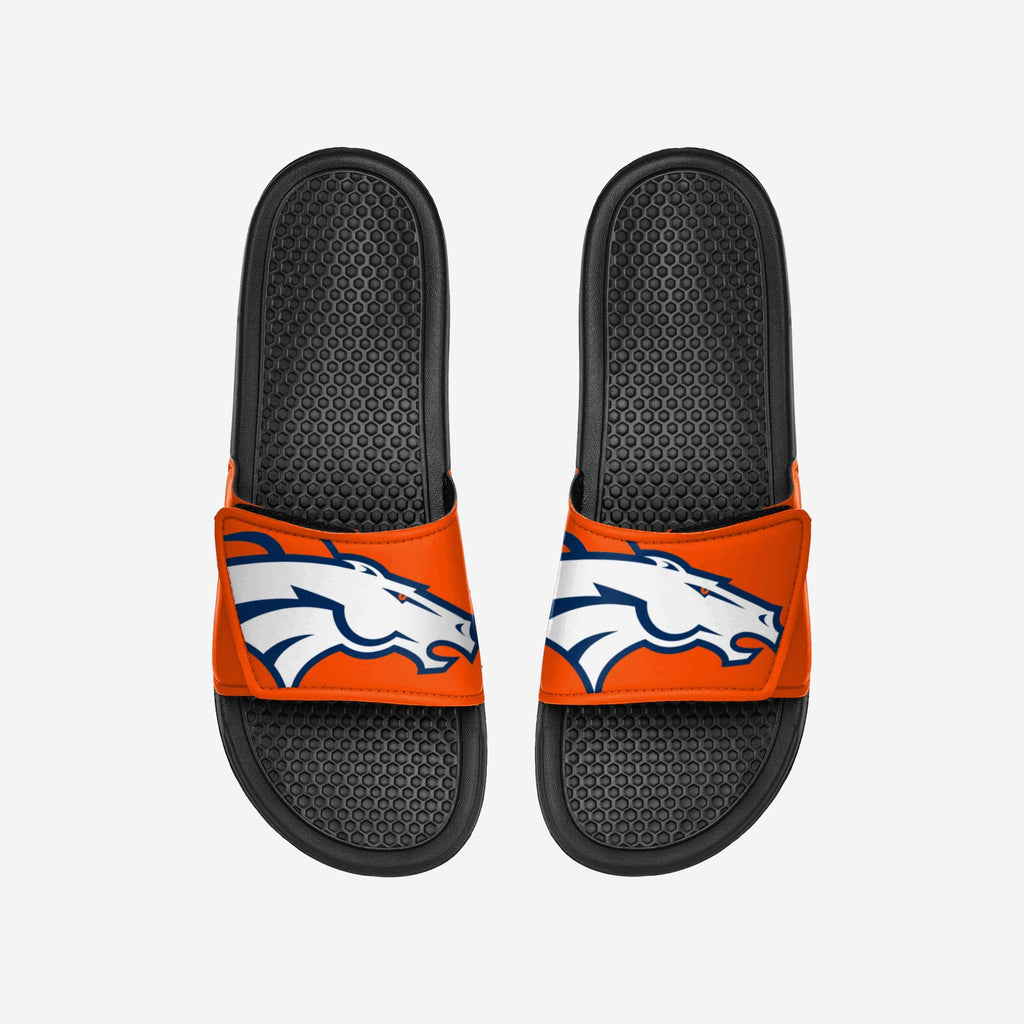 Denver Broncos Cropped Big Logo Slide FOCO S - FOCO.com