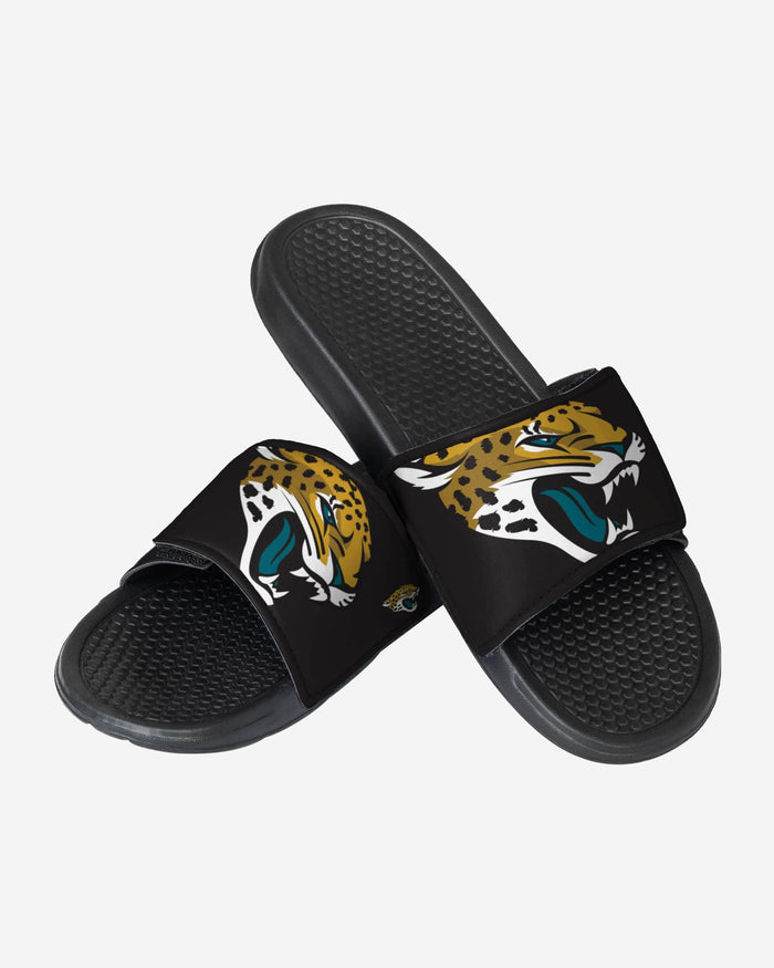 Jacksonville Jaguars Cropped Big Logo Slide FOCO - FOCO.com