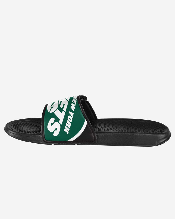 New York Jets Cropped Big Logo Slide FOCO - FOCO.com