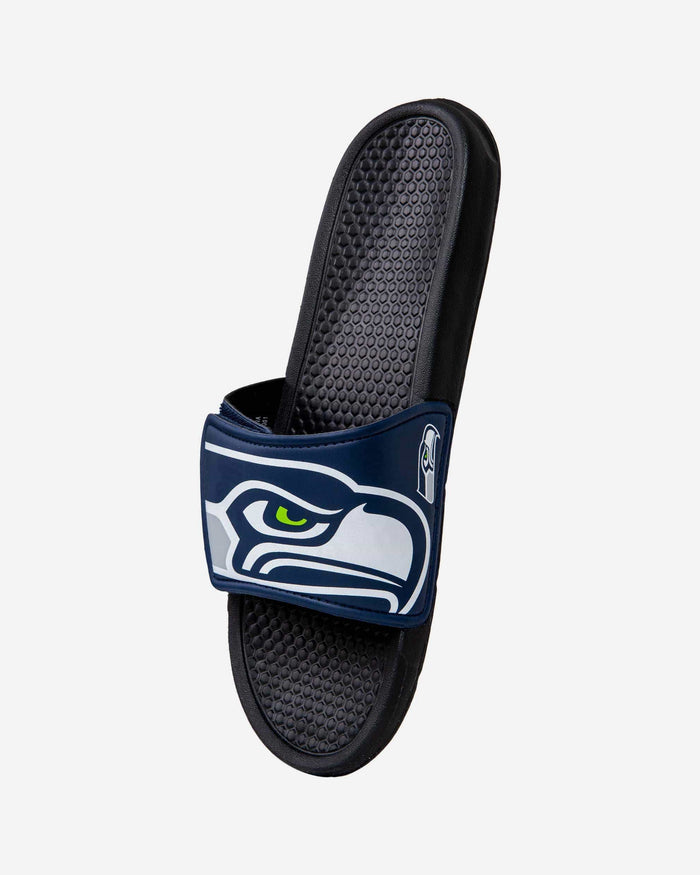 Seattle Seahawks Cropped Big Logo Slide FOCO - FOCO.com