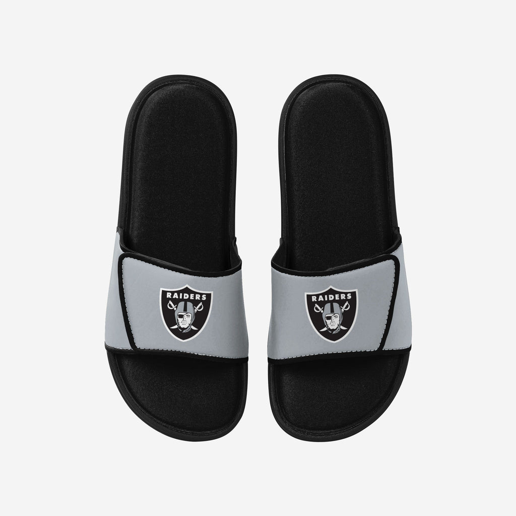 Las Vegas Raiders Foam Sport Slide FOCO S - FOCO.com