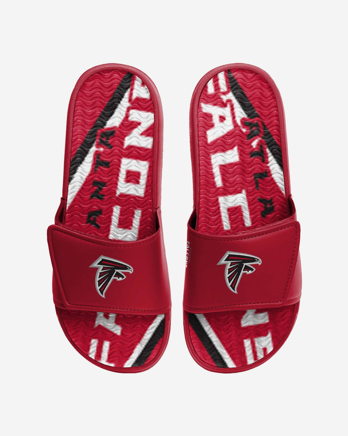 Atlanta Falcons Bold Wordmark Gel Slide FOCO S - FOCO.com