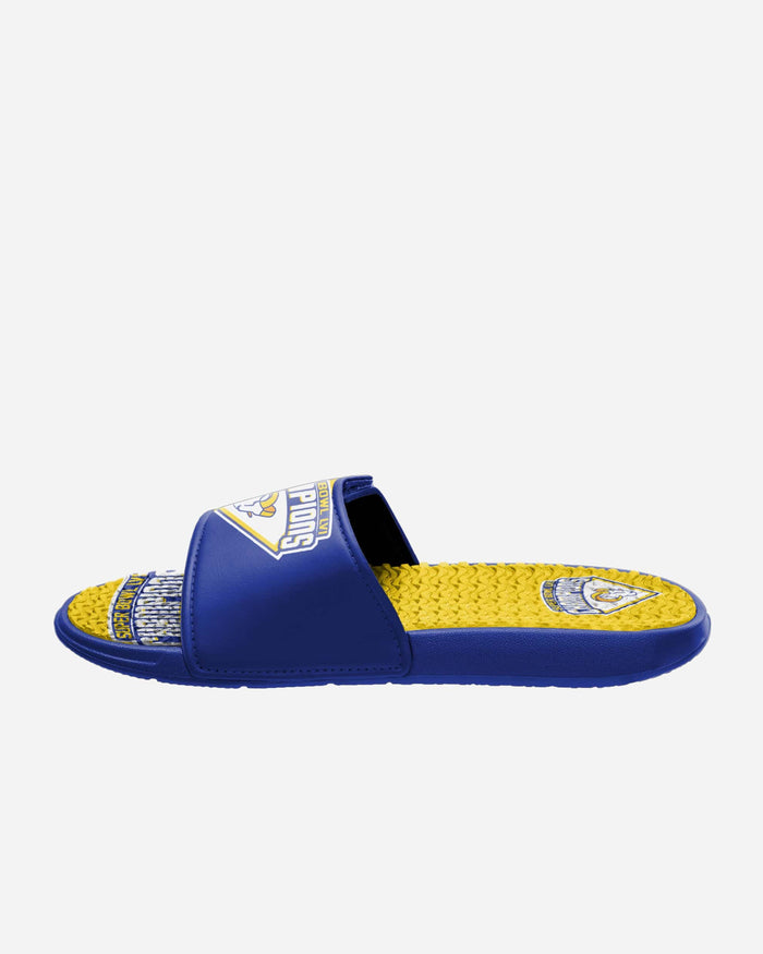 Los Angeles Rams Super Bowl LVI Champions Gel Slide FOCO - FOCO.com