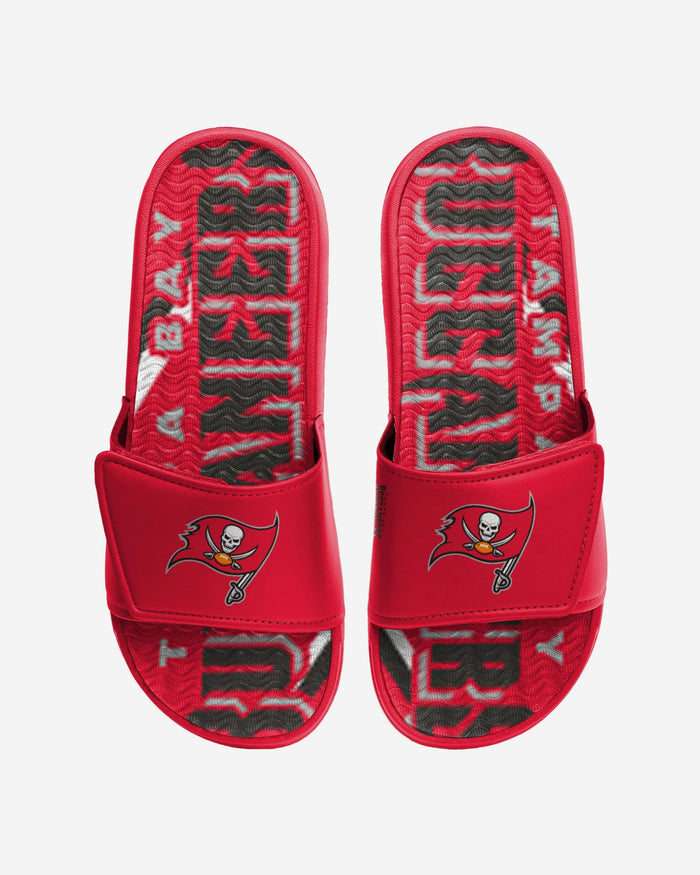 Tampa Bay Buccaneers Bold Wordmark Gel Slide FOCO S - FOCO.com