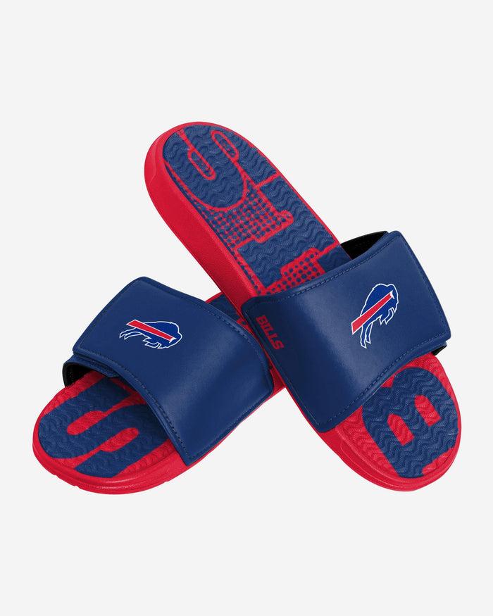 Buffalo Bills Gradient Wordmark Gel Slide FOCO - FOCO.com