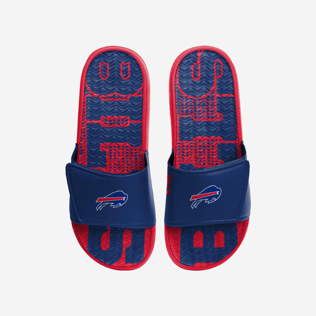 Buffalo Bills Gradient Wordmark Gel Slide FOCO S - FOCO.com