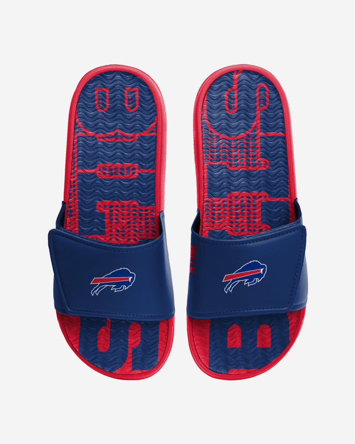 Buffalo Bills Gradient Wordmark Gel Slide FOCO S - FOCO.com