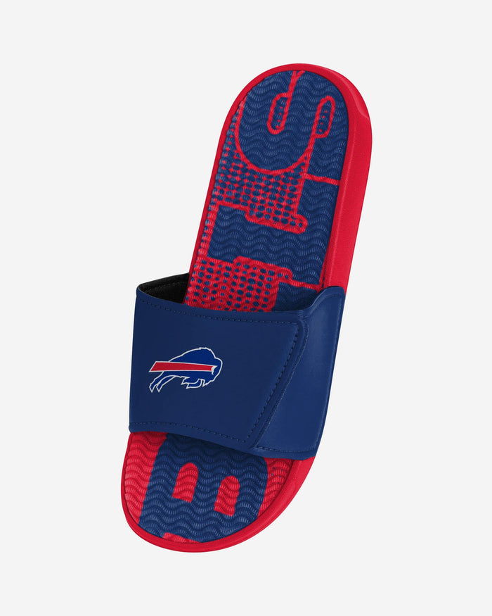 Buffalo Bills Gradient Wordmark Gel Slide FOCO - FOCO.com