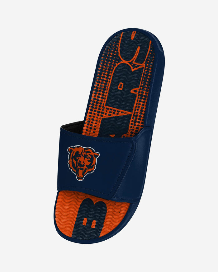 Chicago Bears Gradient Wordmark Gel Slide FOCO - FOCO.com