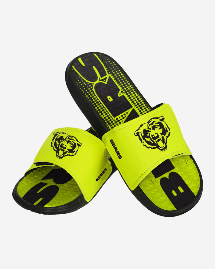 Chicago Bears Highlights Gel Slide FOCO - FOCO.com