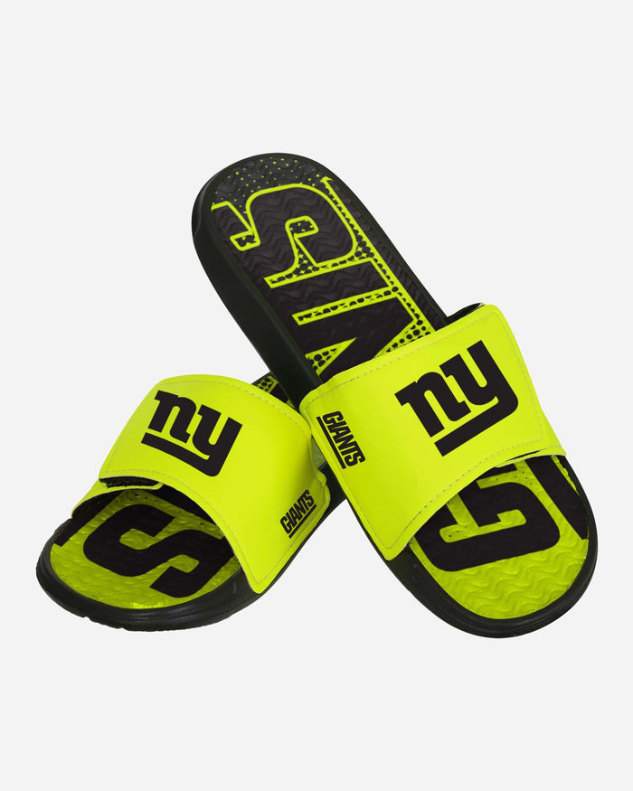 New York Giants Highlights Gel Slide FOCO - FOCO.com