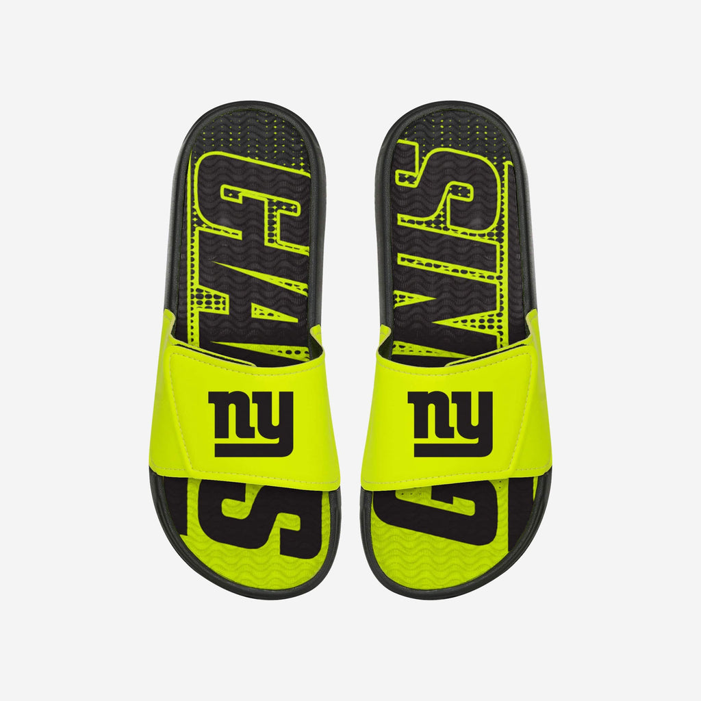 New York Giants Highlights Gel Slide FOCO S - FOCO.com