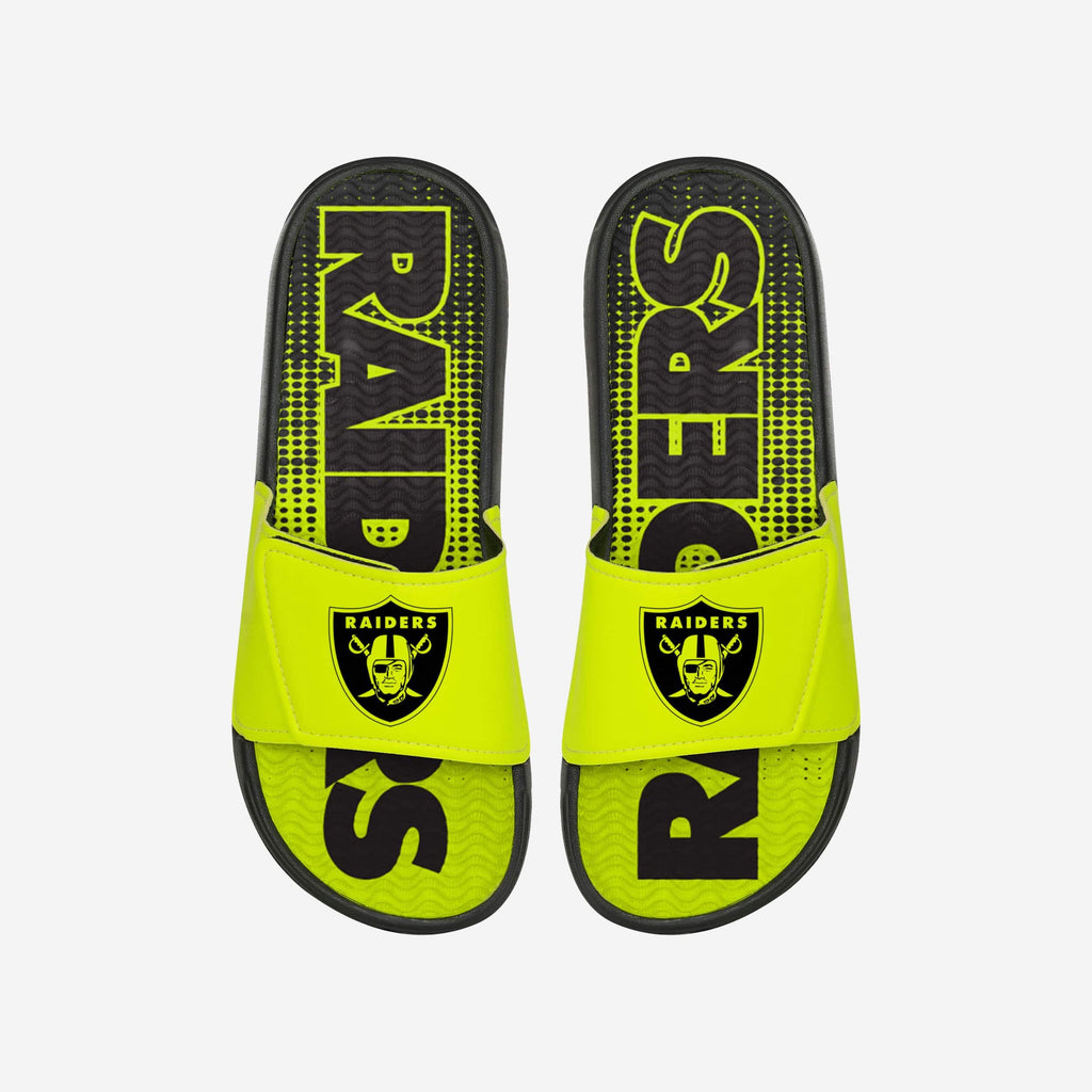 Las Vegas Raiders Highlights Gel Slide FOCO S - FOCO.com