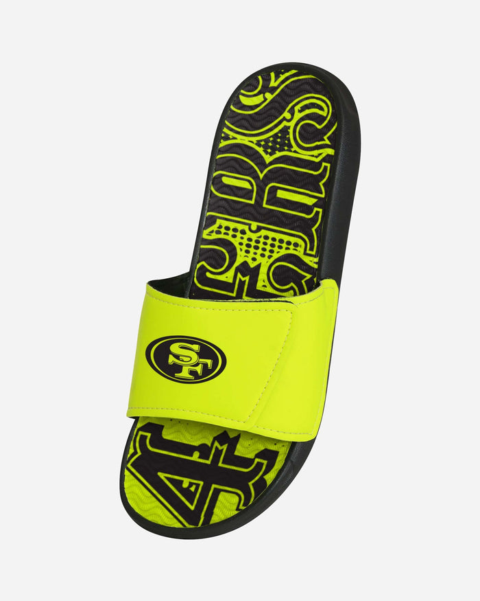 San Francisco 49ers Highlights Gel Slide FOCO - FOCO.com