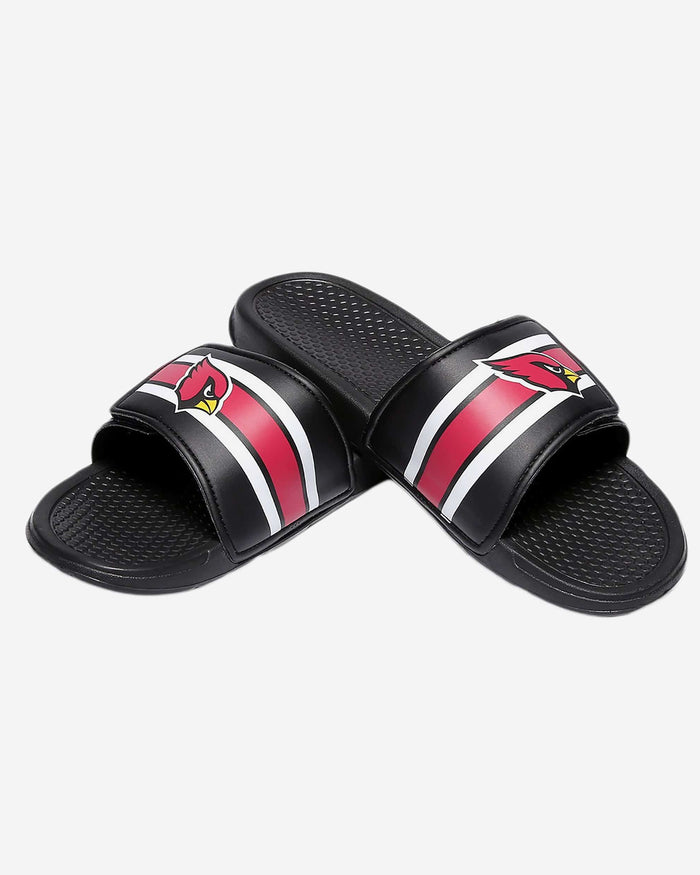 Arizona Cardinals Stripe Legacy Sport Slide FOCO - FOCO.com