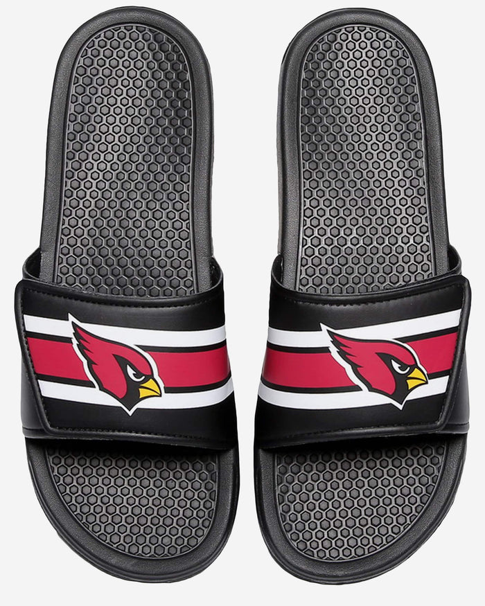 Arizona Cardinals Stripe Legacy Sport Slide FOCO S - FOCO.com