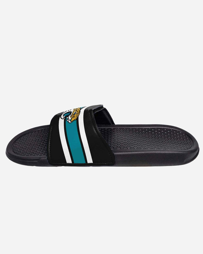 Jacksonville Jaguars Stripe Legacy Sport Slide FOCO - FOCO.com