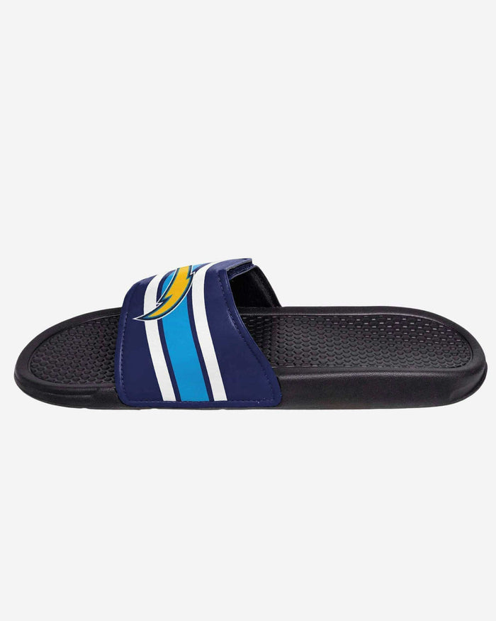 Los Angeles Chargers Stripe Legacy Sport Slide FOCO - FOCO.com