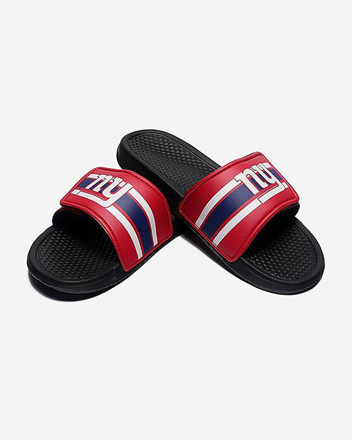 New York Giants Stripe Legacy Sport Slide FOCO - FOCO.com