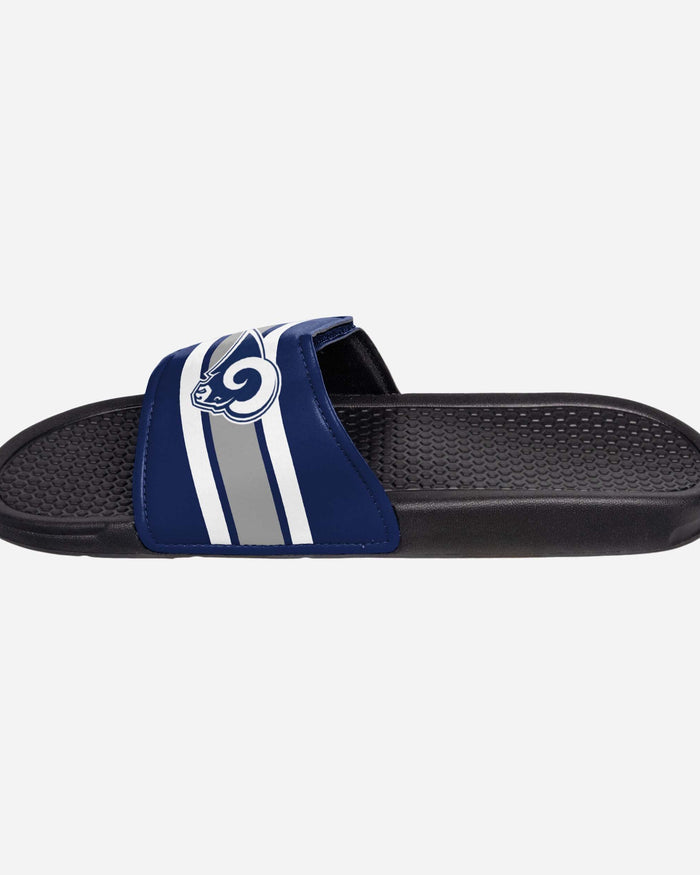 Los Angeles Rams Stripe Legacy Sport Slide FOCO - FOCO.com