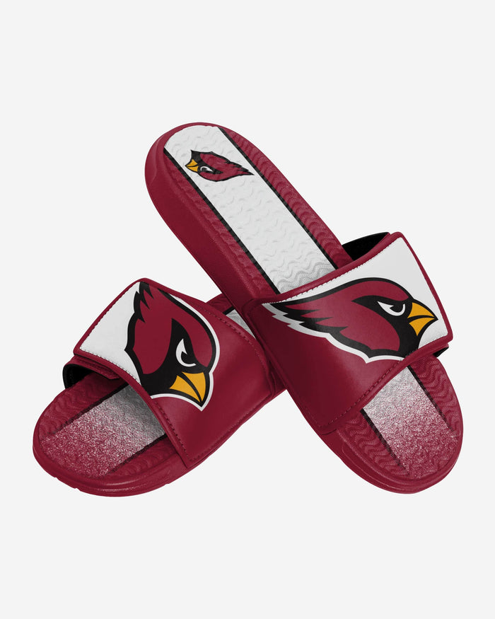 Arizona Cardinals Team Stripe Gel Slide FOCO - FOCO.com