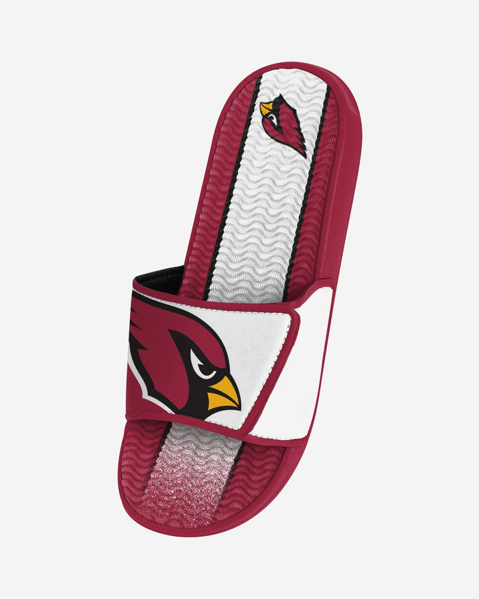 Arizona Cardinals Team Stripe Gel Slide FOCO - FOCO.com