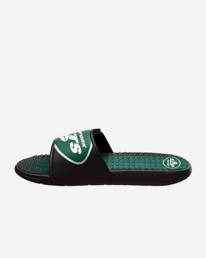 New York Jets Team Stripe Gel Slide FOCO - FOCO.com