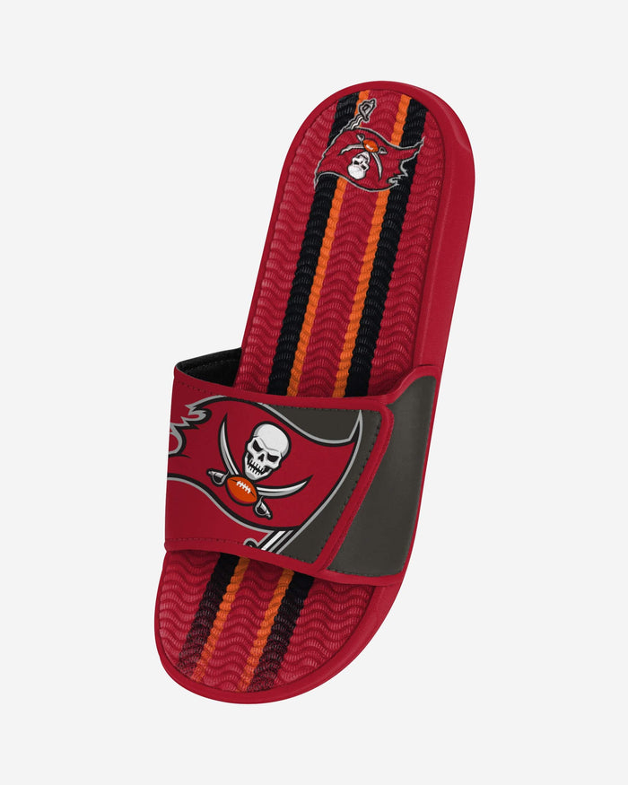 Tampa Bay Buccaneers Team Stripe Gel Slide FOCO - FOCO.com