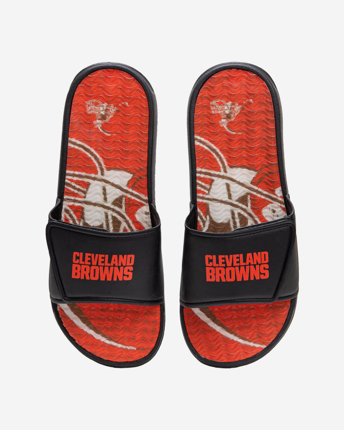 Cleveland Browns Wordmark Gel Slide FOCO S - FOCO.com