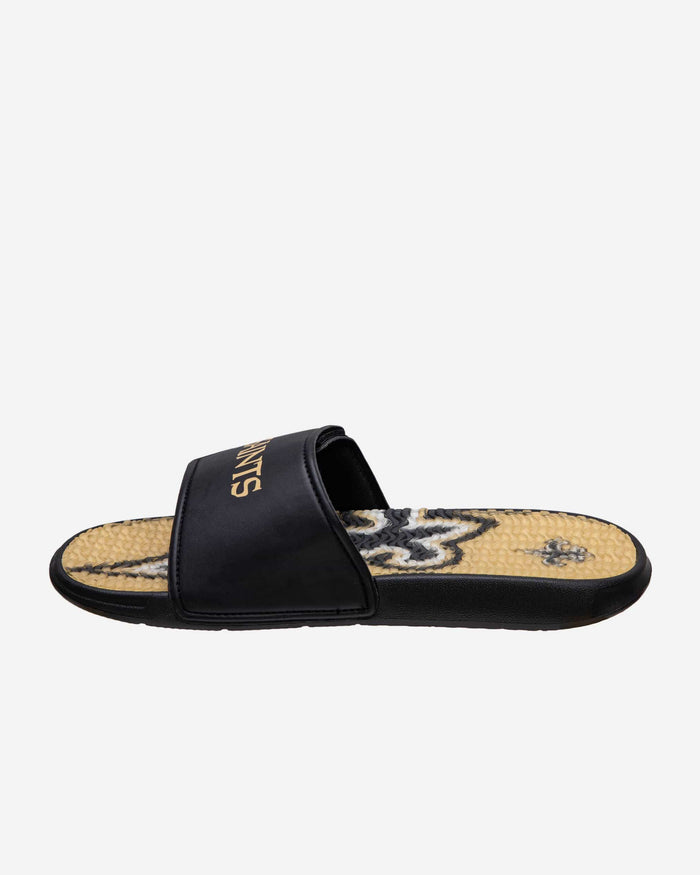 New Orleans Saints Wordmark Gel Slide FOCO - FOCO.com