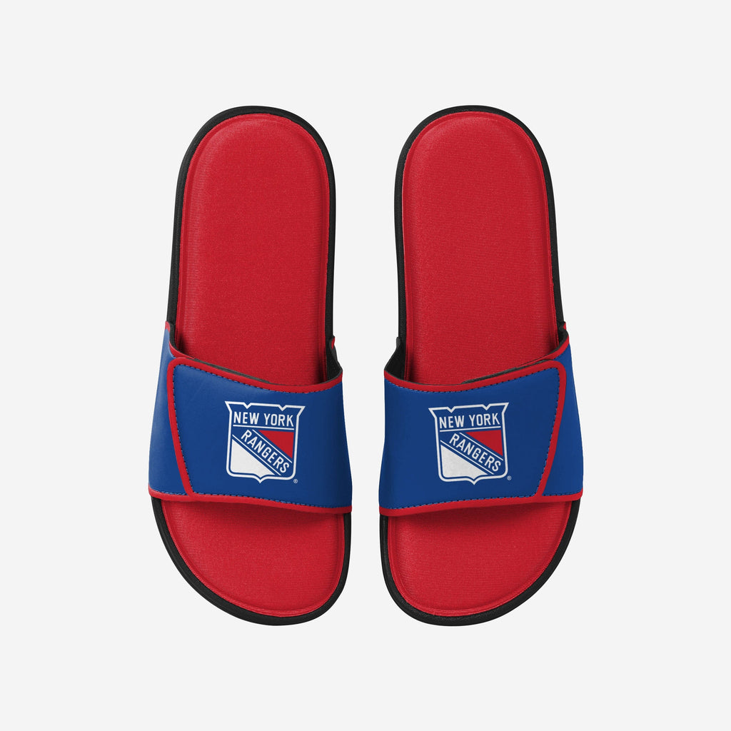 New York Rangers Foam Sport Slide FOCO S - FOCO.com