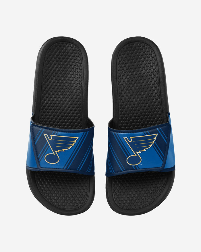 St Louis Blues Legacy Velcro Sport Slide FOCO S - FOCO.com