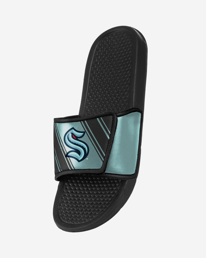 Seattle Kraken Legacy Velcro Sport Slide FOCO - FOCO.com