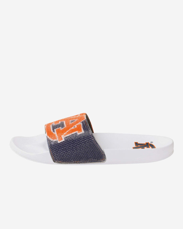 Auburn Tigers Womens Big Logo Shimmer Slide FOCO - FOCO.com