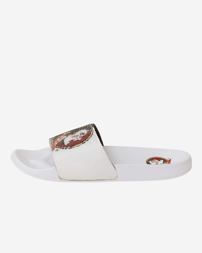 Florida State Seminoles Womens Big Logo Shimmer Slide FOCO - FOCO.com