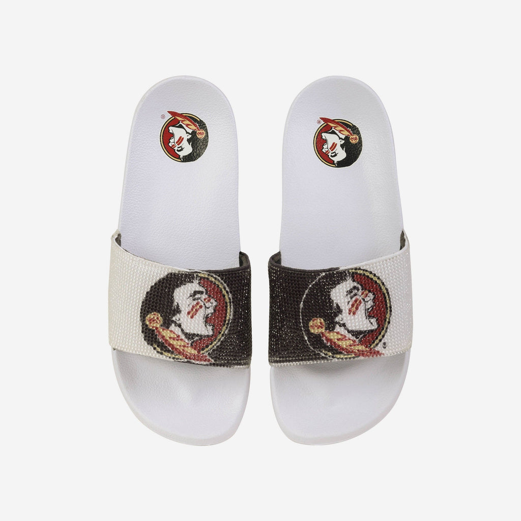 Florida State Seminoles Womens Big Logo Shimmer Slide FOCO S - FOCO.com