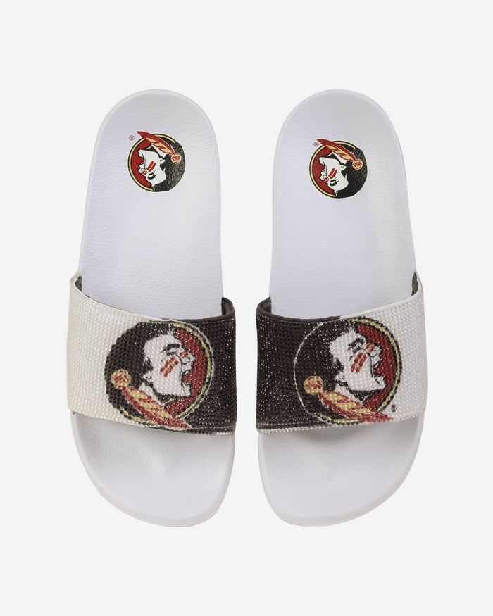 Florida State Seminoles Womens Big Logo Shimmer Slide FOCO S - FOCO.com