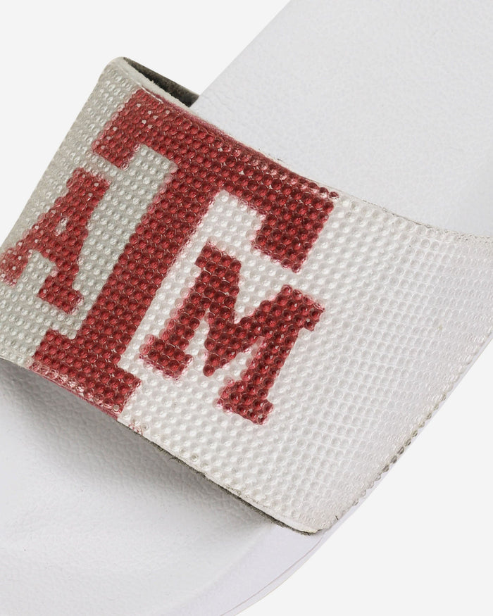 Texas A&M Aggies Womens Big Logo Shimmer Slide FOCO - FOCO.com