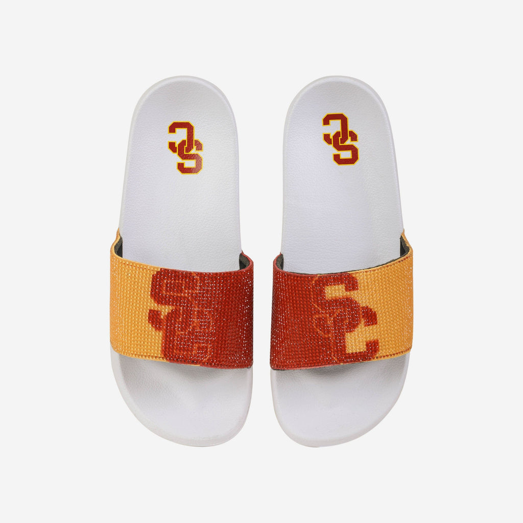 USC Trojans Womens Big Logo Shimmer Slide FOCO S - FOCO.com