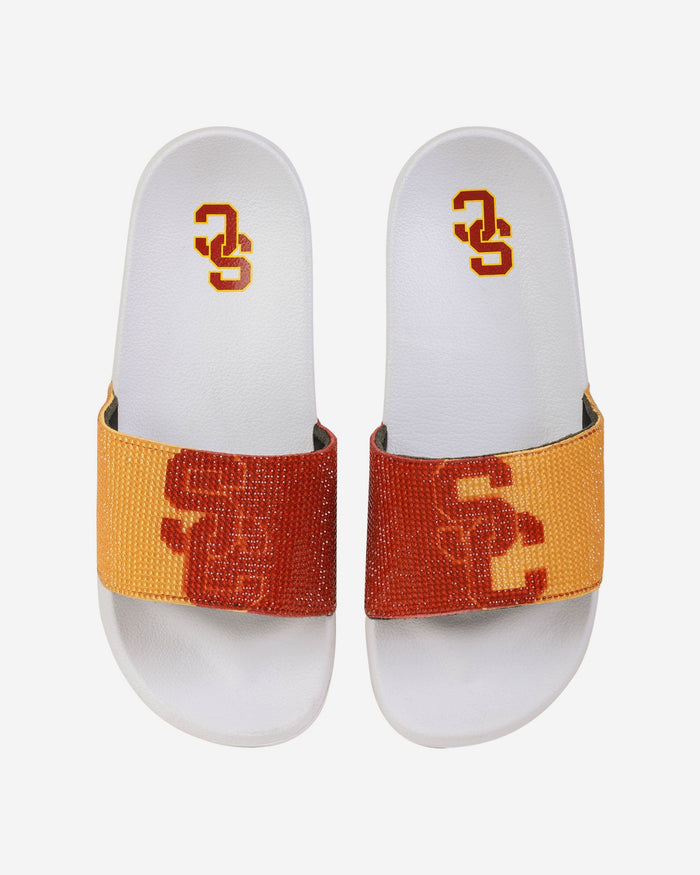 USC Trojans Womens Big Logo Shimmer Slide FOCO S - FOCO.com