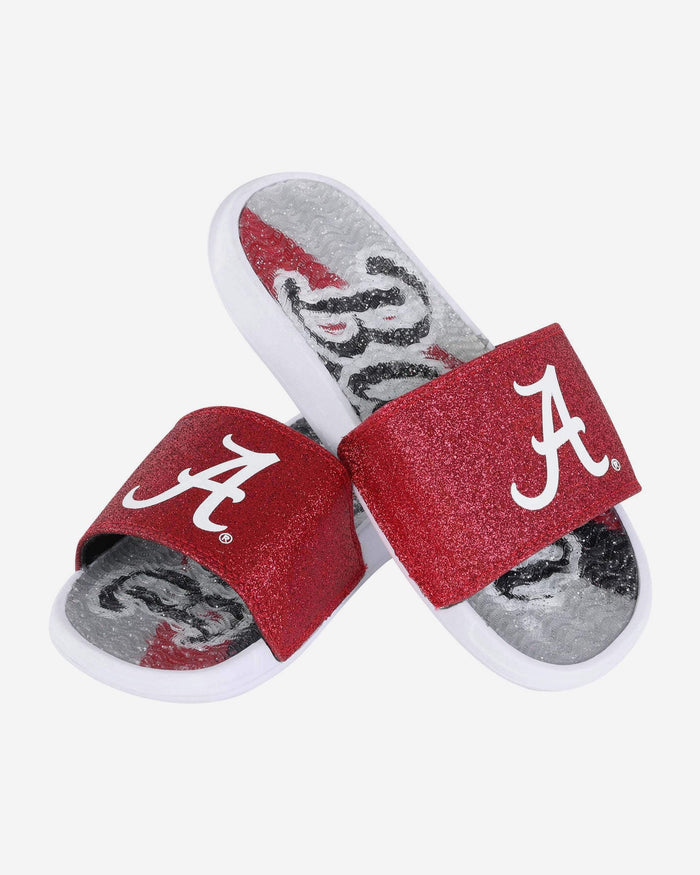 Alabama Crimson Tide Womens Glitter Gel Slide FOCO - FOCO.com