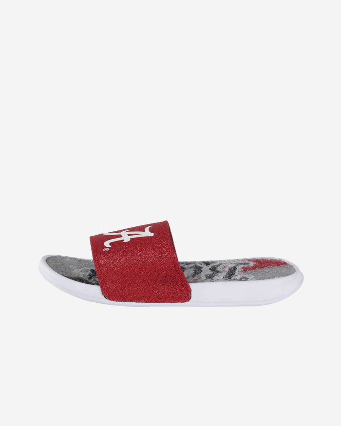 Alabama Crimson Tide Womens Glitter Gel Slide FOCO - FOCO.com