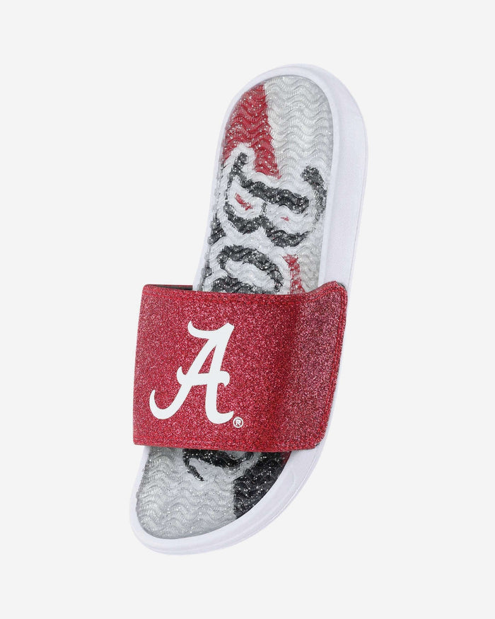 Alabama Crimson Tide Womens Glitter Gel Slide FOCO - FOCO.com