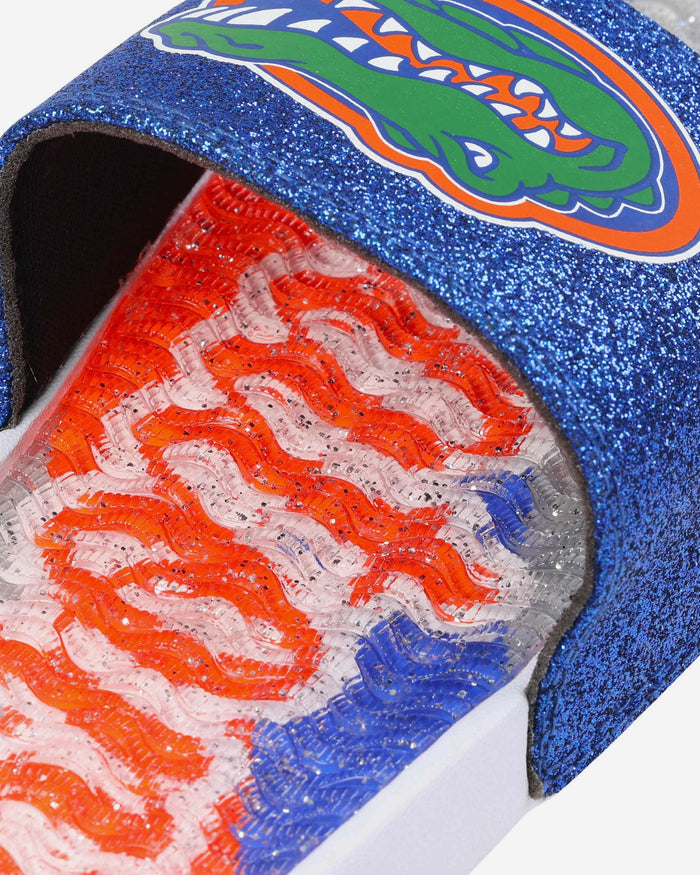 Florida Gators Womens Glitter Gel Slide FOCO - FOCO.com