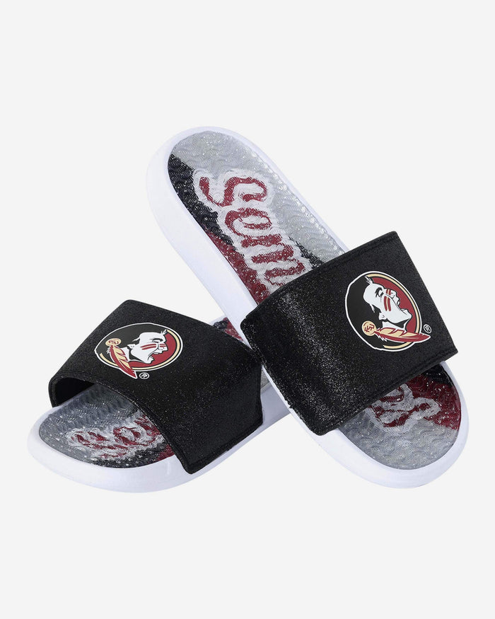 Florida State Seminoles Womens Glitter Gel Slide FOCO - FOCO.com