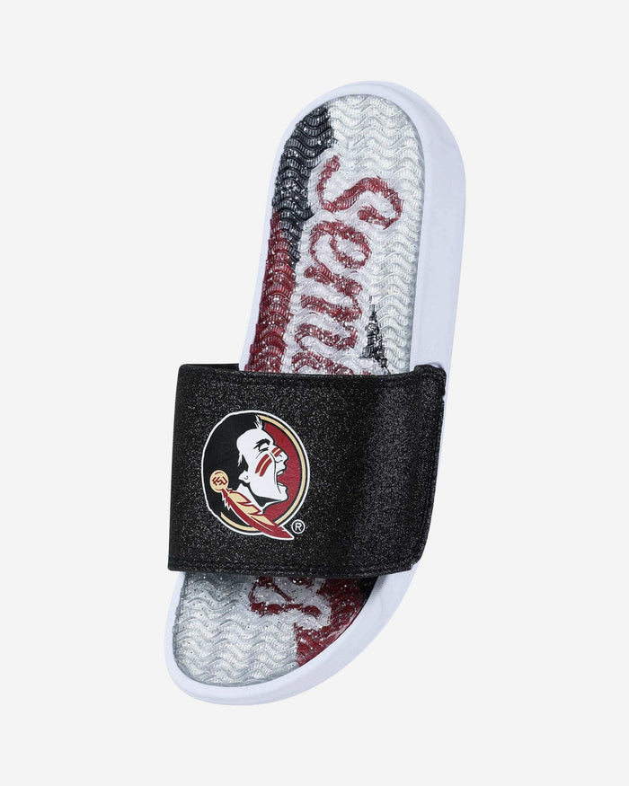 Florida State Seminoles Womens Glitter Gel Slide FOCO - FOCO.com